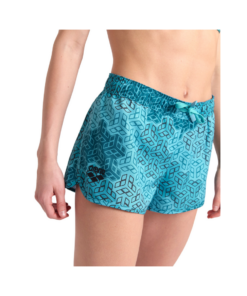 ARENA WOMEN'S TEAM SHORT AO colore water